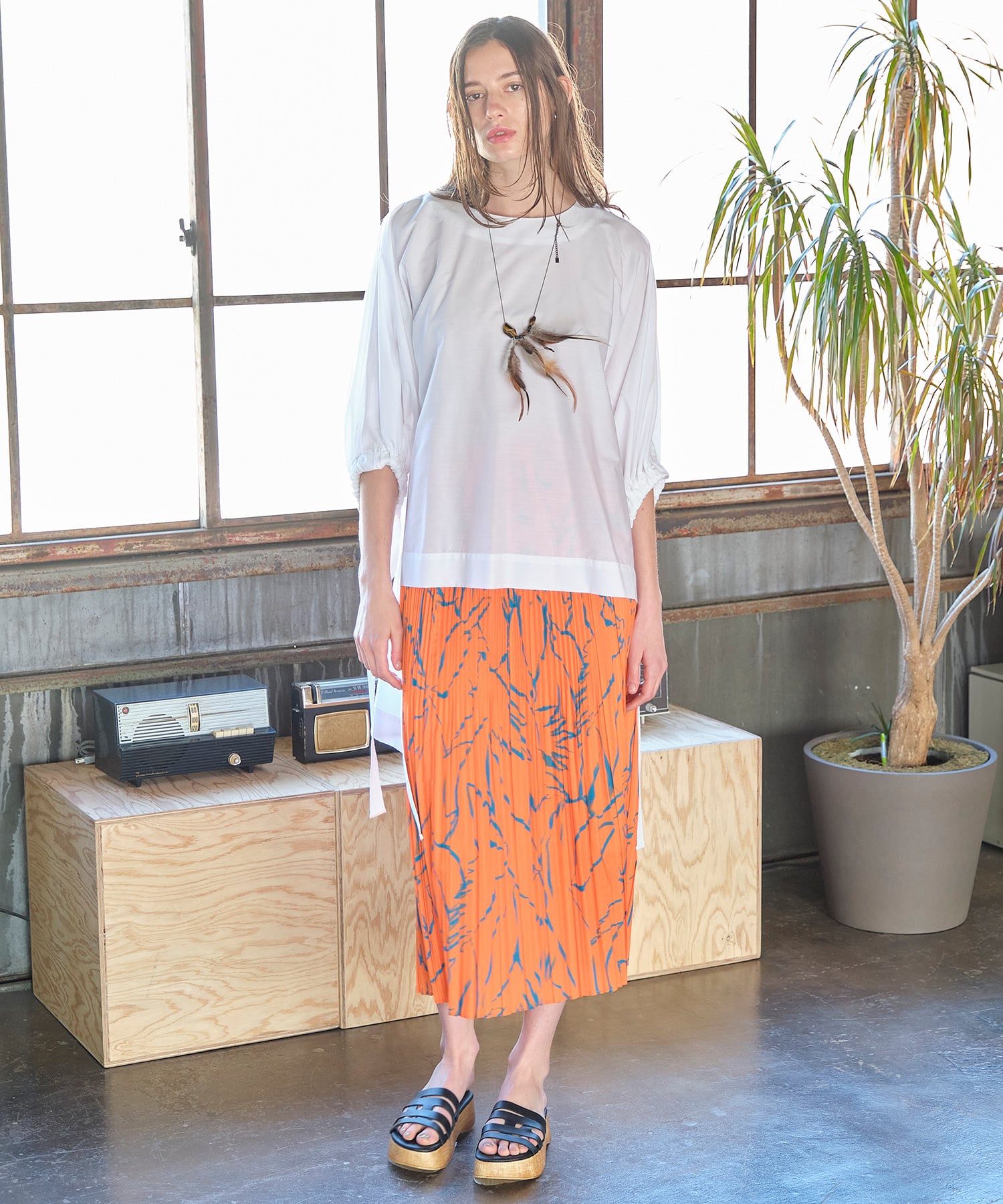 □新品 タグ付き□CARIAGGI Knit スカート