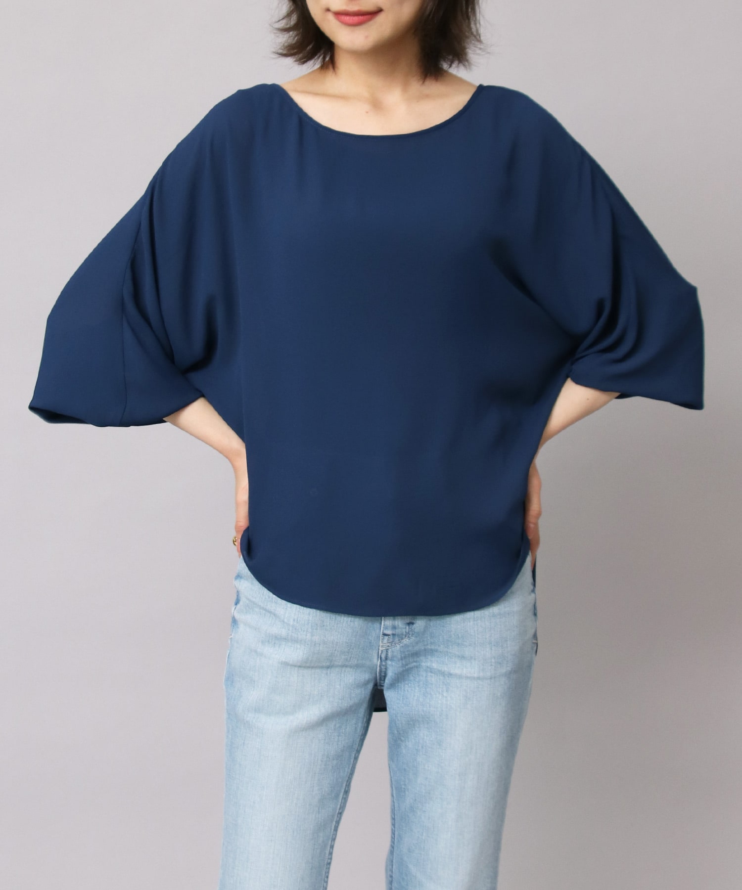 シアージョーゼットドルマンブラウス | AND ON JIONE STORE 
