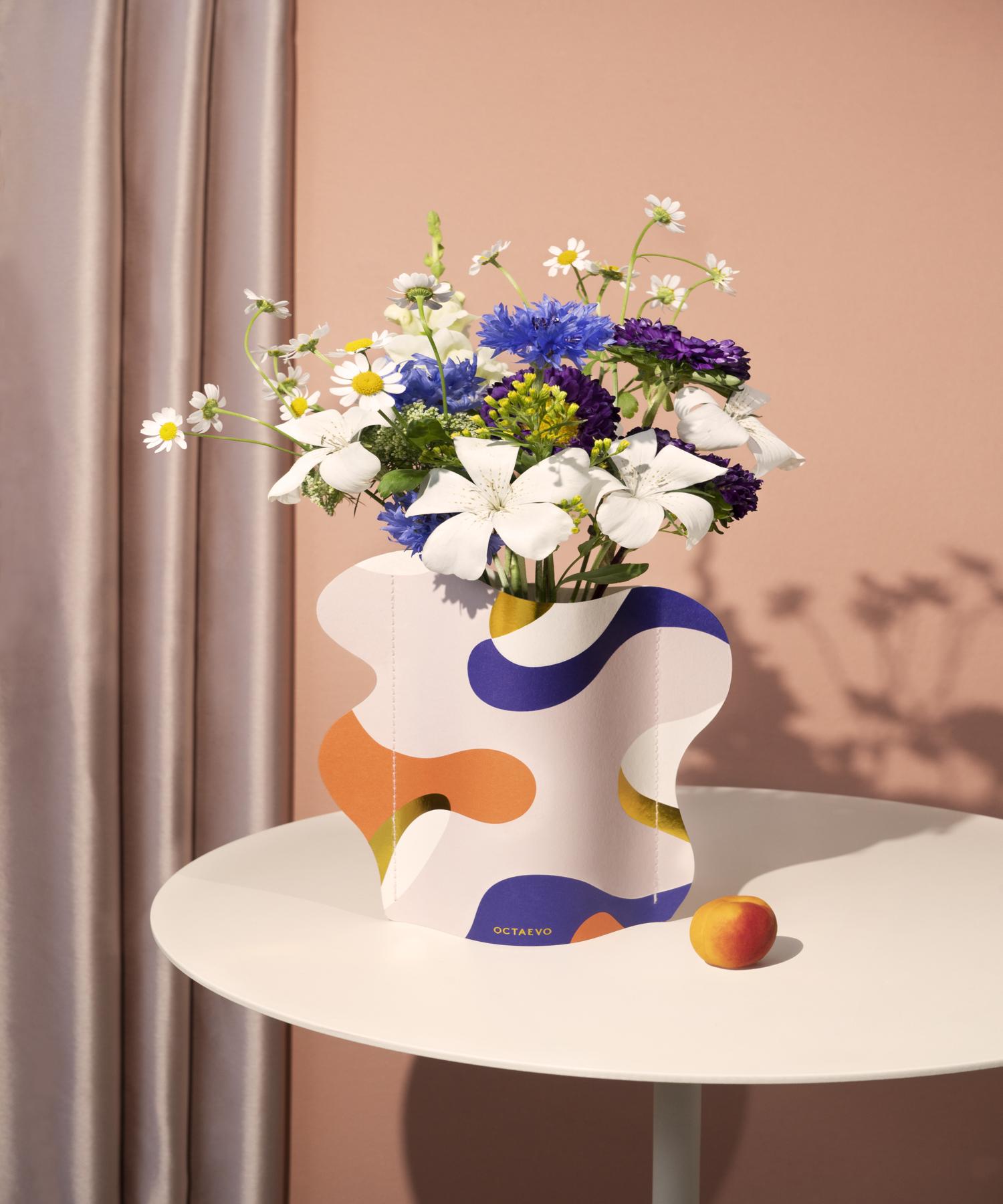 【OCTAEVO/オクタエボ】 PAPER VASE GAIA mini