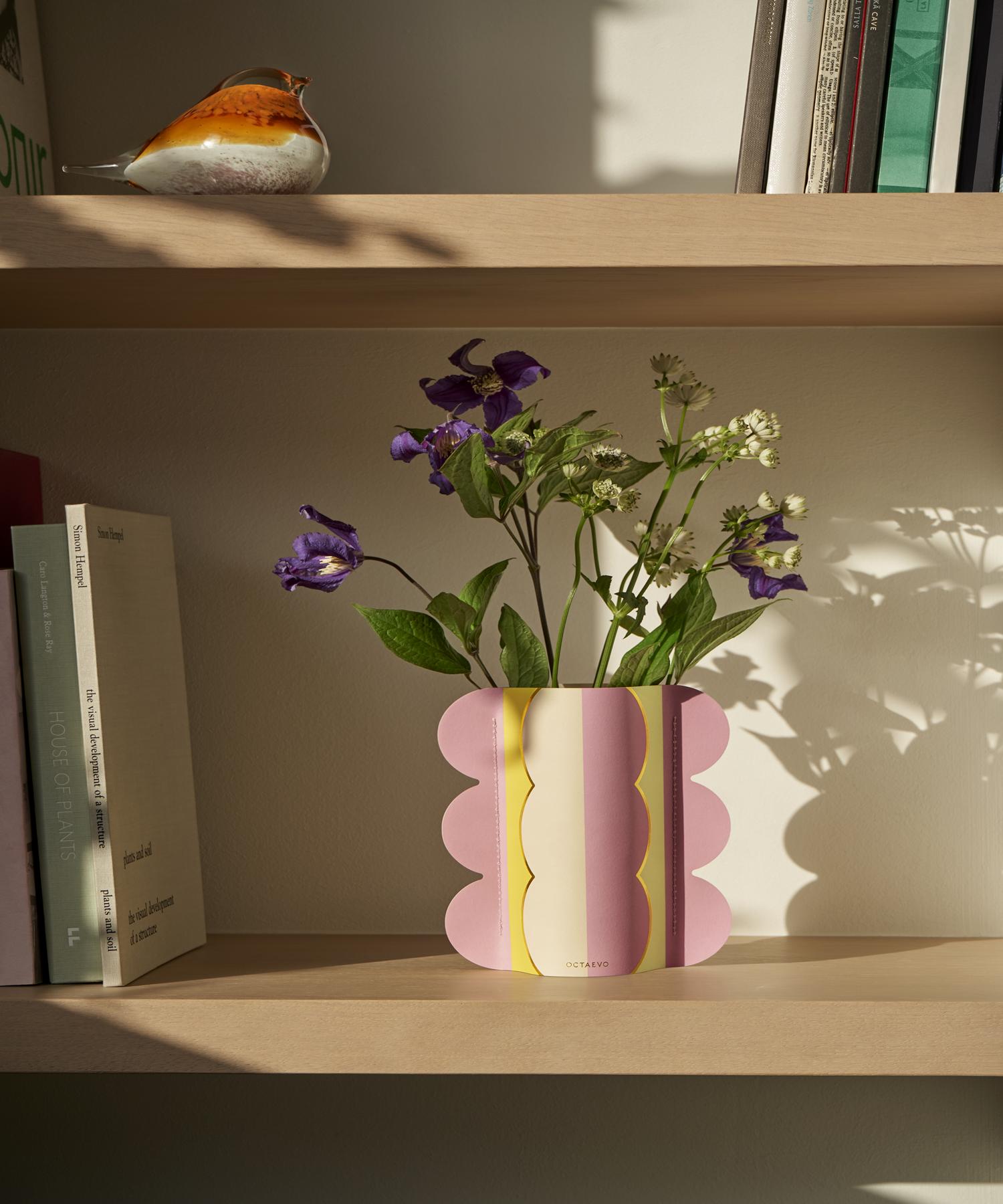 【OCTAEVO/オクタエボ】 PAPER VASE RIVIERA mini