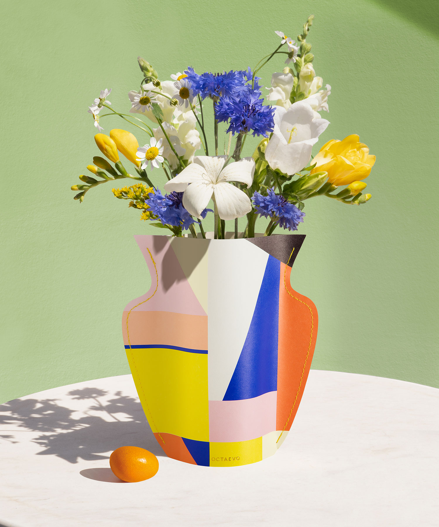 【OCTAEVO/オクタエボ】 PAPER VASE JAR mini