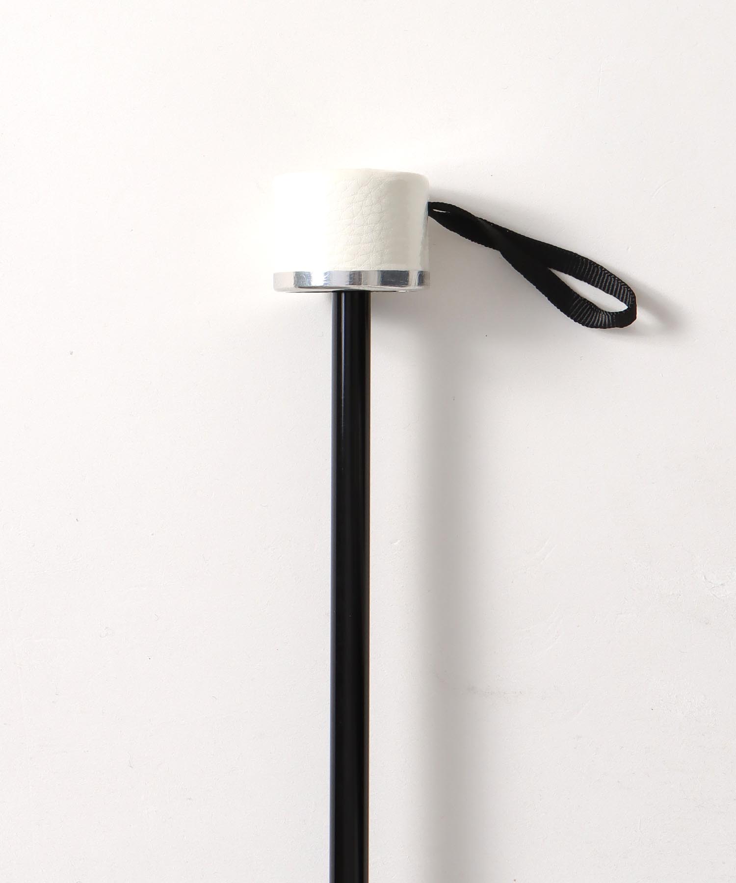 【+RING/プラスリング】ストライプ柄MIX 晴雨兼用折畳傘