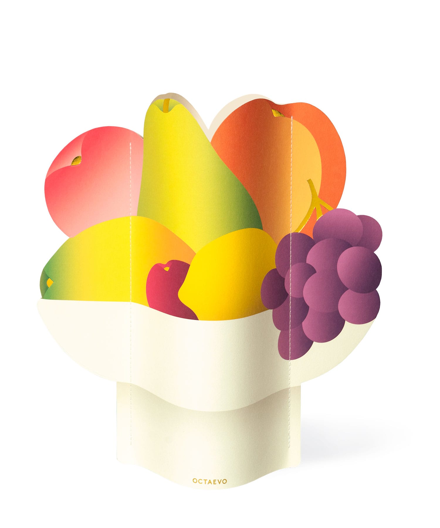 【OCTAEVO/オクタエボ】 PAPER VASE FRUIT BOWL