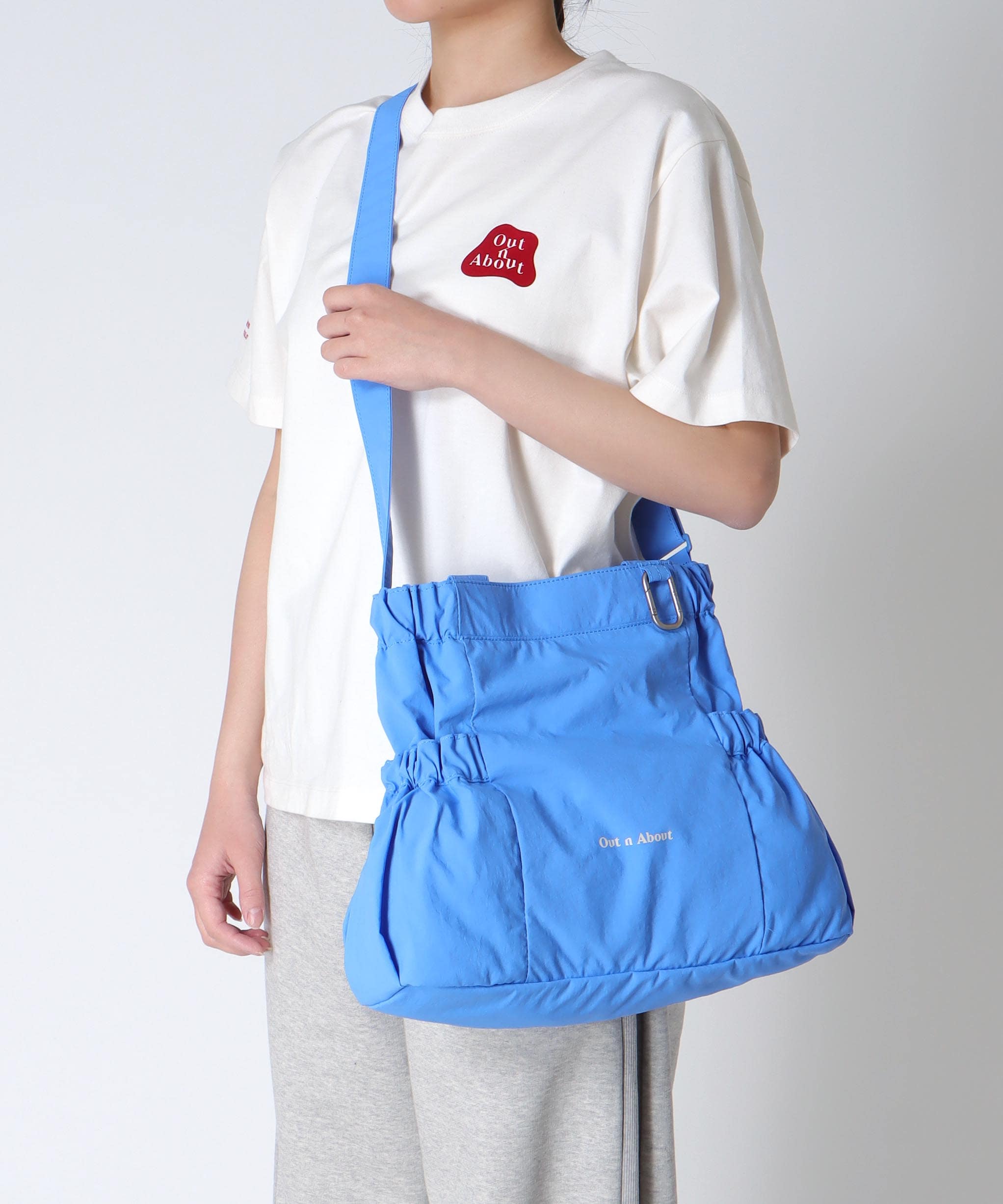 ギャザートートバッグ【Jagged/ジャギー】M