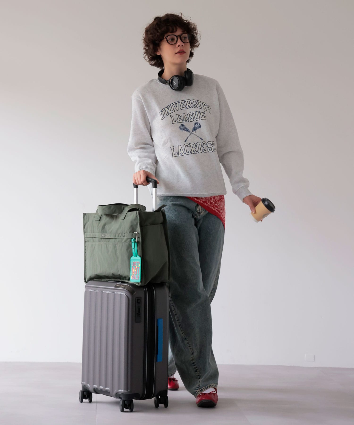 【TRANSIT LOUNGE/トランジット ラウンジ】別注 CARRY CASE 40L