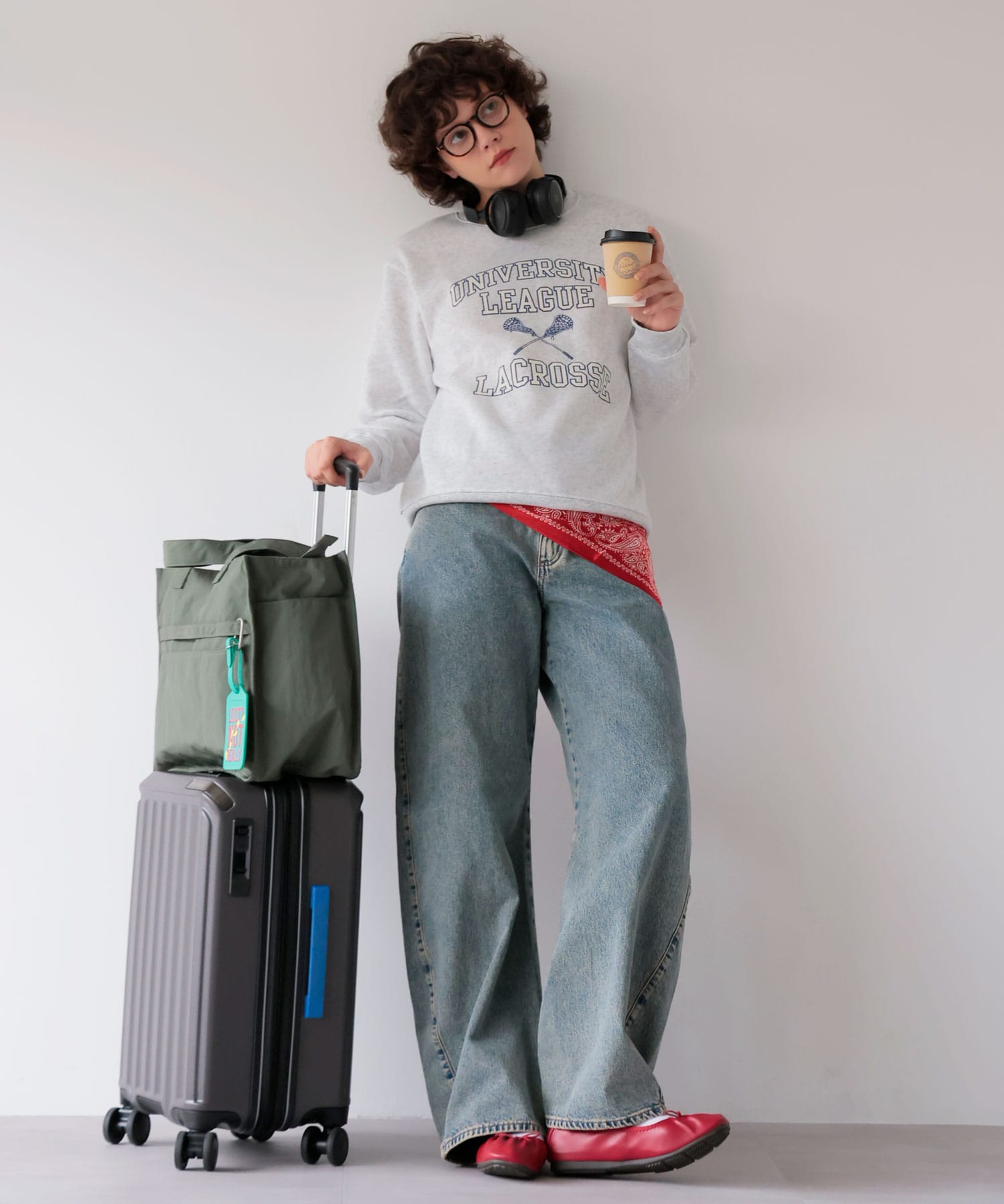 【TRANSIT LOUNGE/トランジット ラウンジ】別注 CARRY CASE 40L
