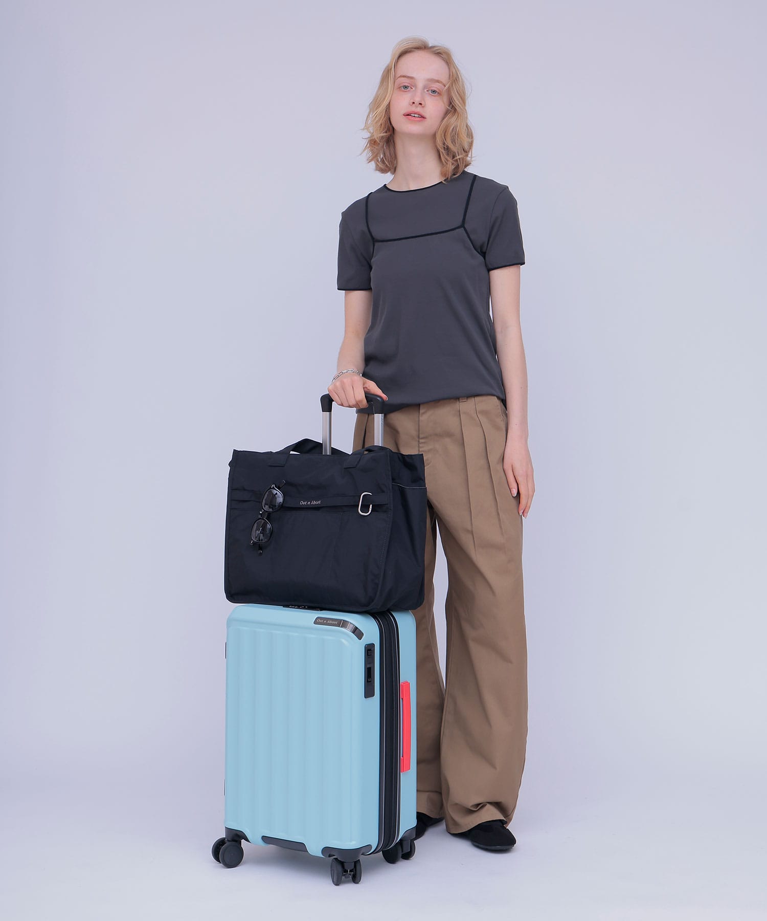 【TRANSIT LOUNGE/トランジット ラウンジ】別注 CARRY CASE 40L