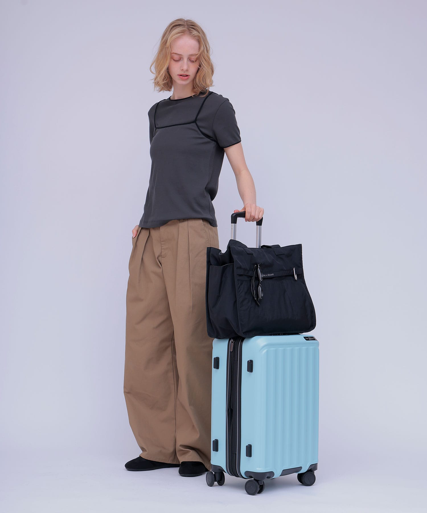 【TRANSIT LOUNGE/トランジット ラウンジ】別注 CARRY CASE 40L