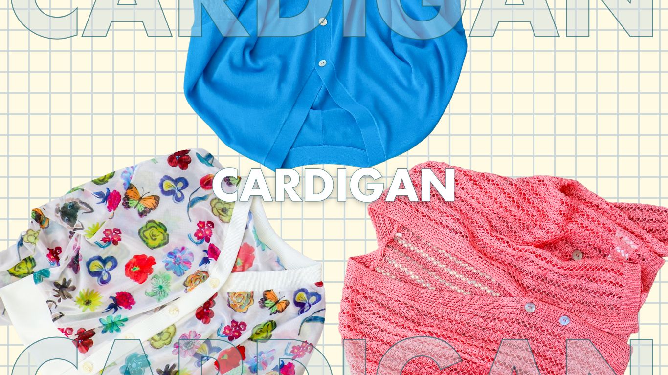 春カーディガン