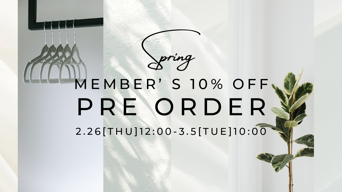 &ON,アンドオン,PREORDER